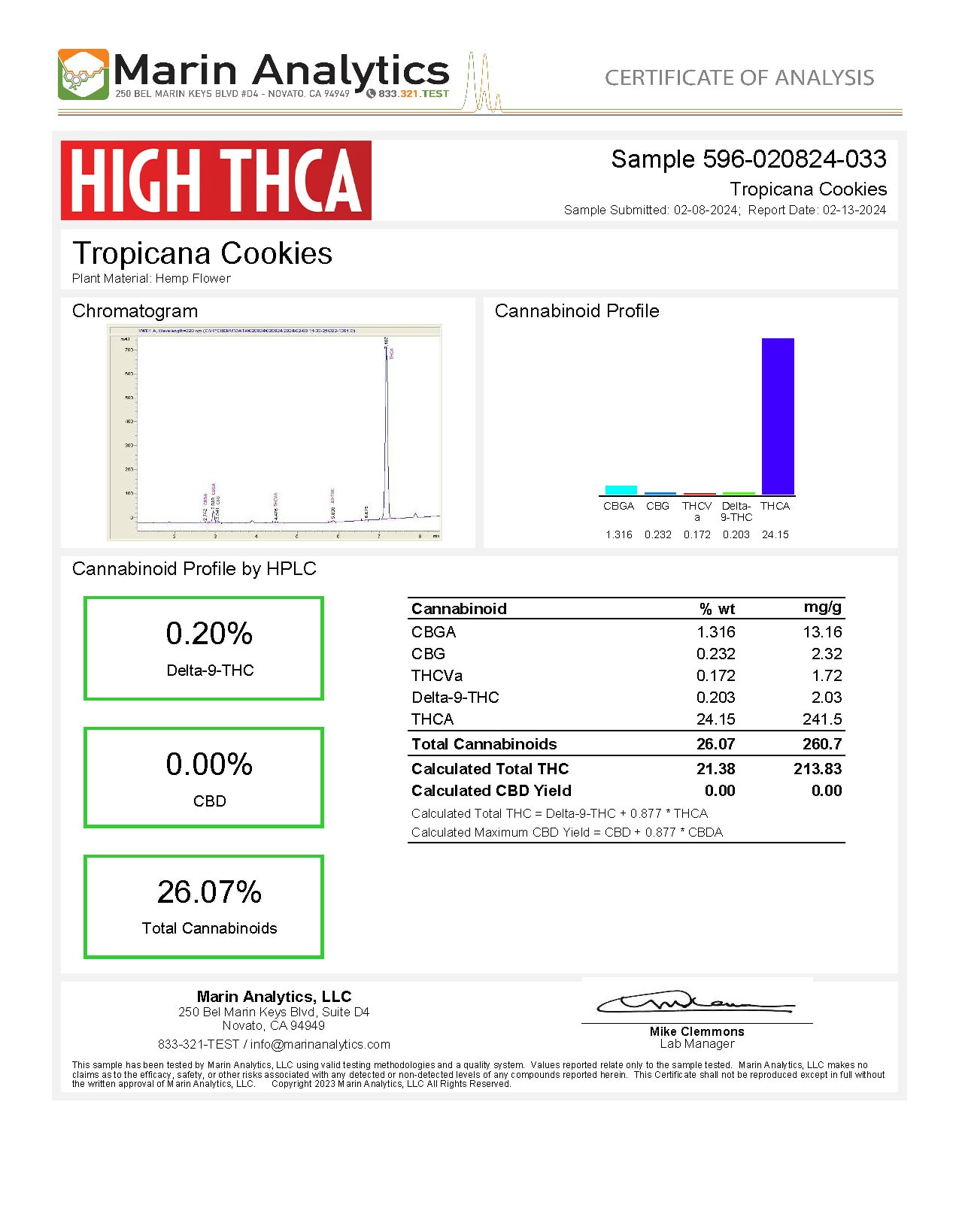 Triple Hashburger Snowcap THCA Flower - Image 3